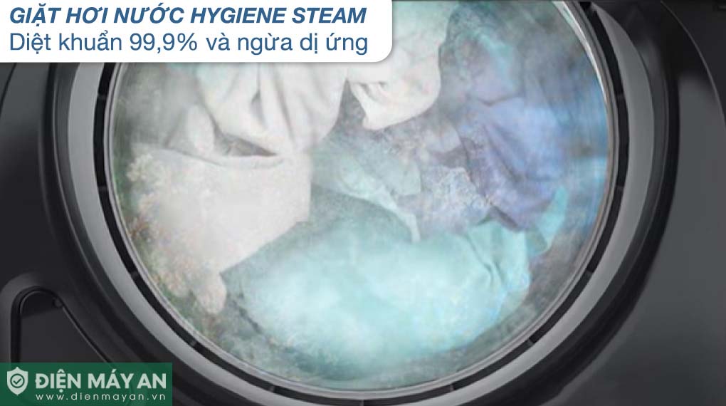 Máy Giặt Samsung Inverter 12 Kg WA12CG5886BVSV